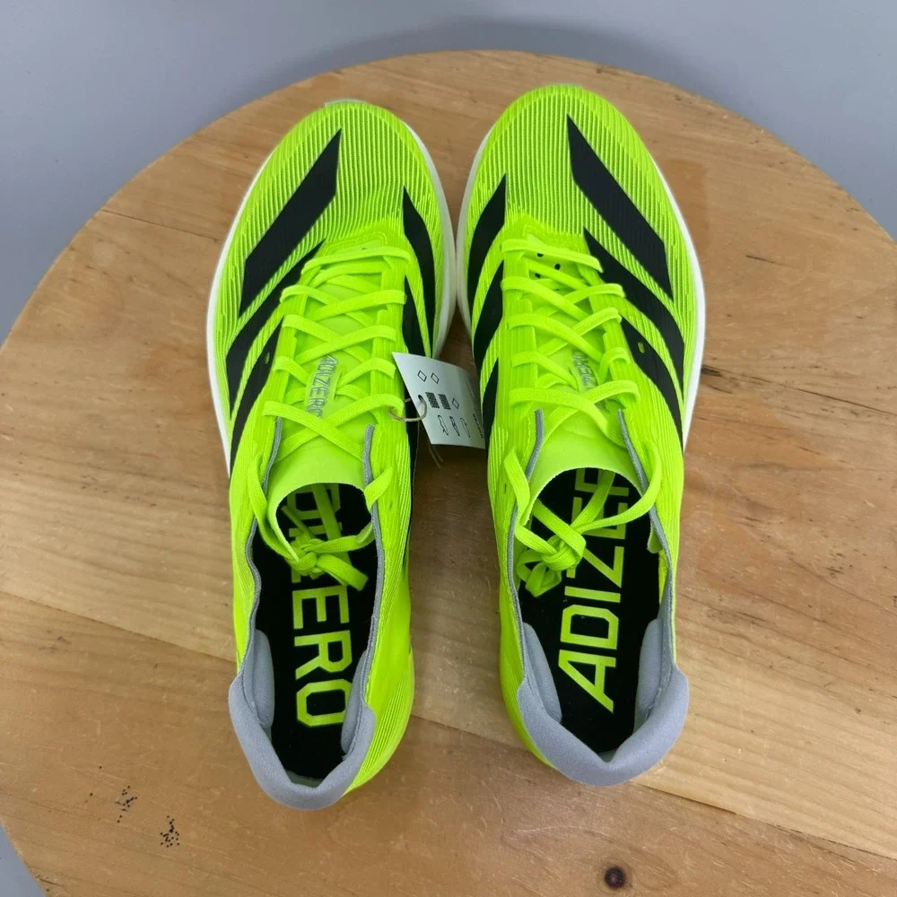 Adidas Adizero Ambition Mens Size 11 Lucid Lemon Running Track Field Spikes NEW